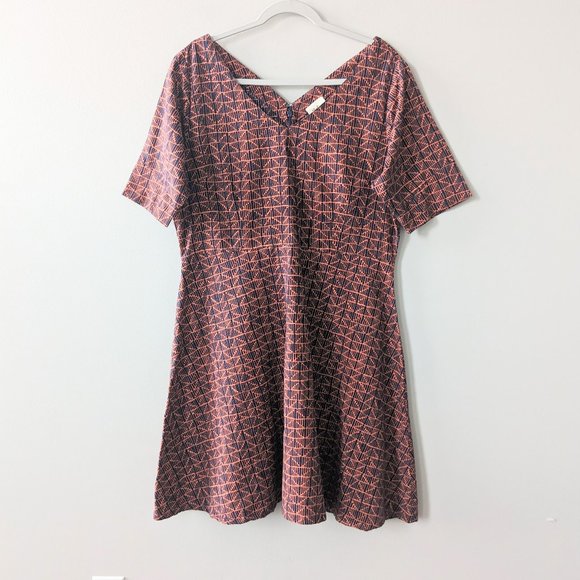 Mata Traders Dresses & Skirts - Mata Traders Boho Printed Half Sleeve Dress
